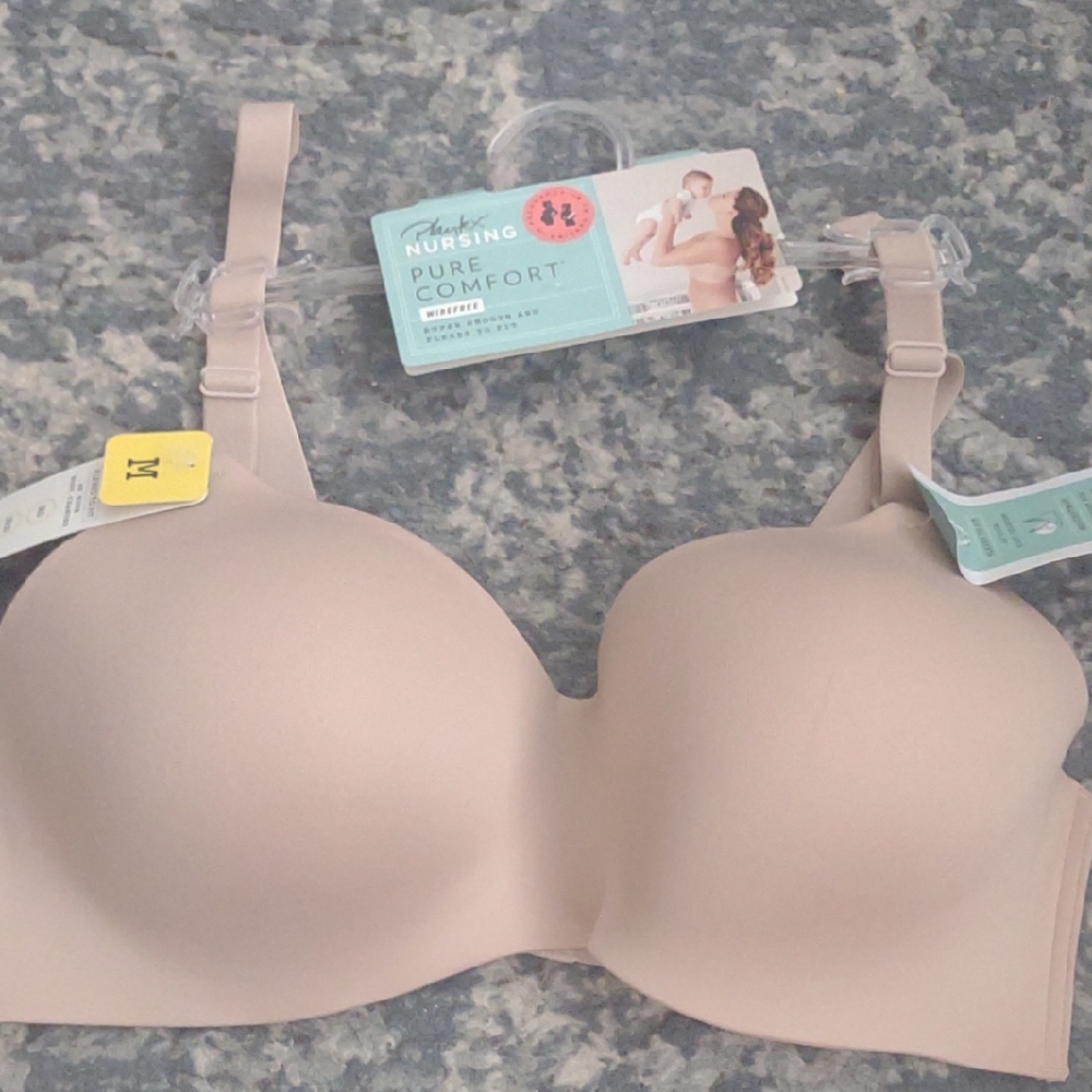 Playtex Pure Comfort Nursing Bra - Cream